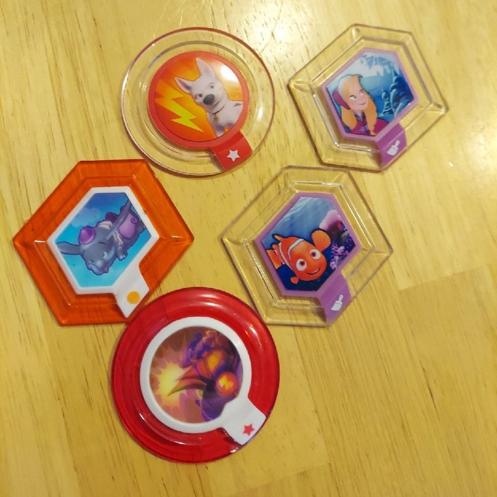 Disney Infinity Power Discs - set of 5